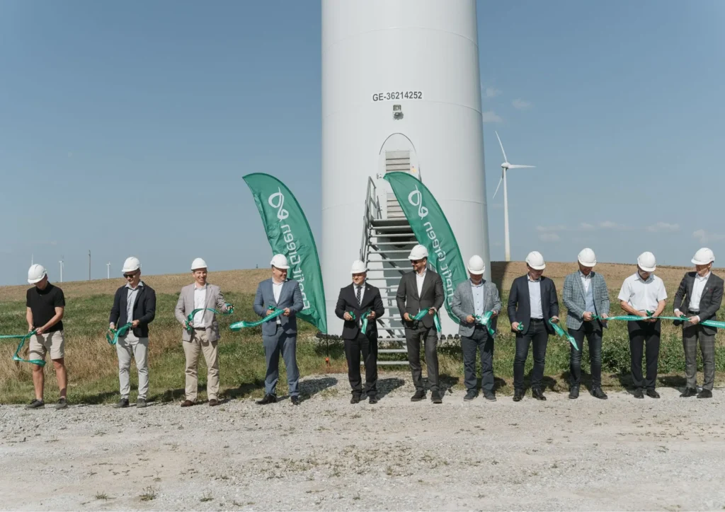 Illustration for the article: Member News | "Šilalės II" wind farm is now opened