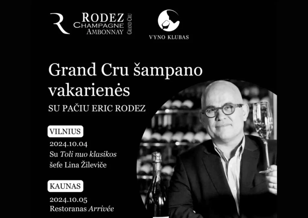 Illustration for the article: Member New | Grand Cru champagne dinner