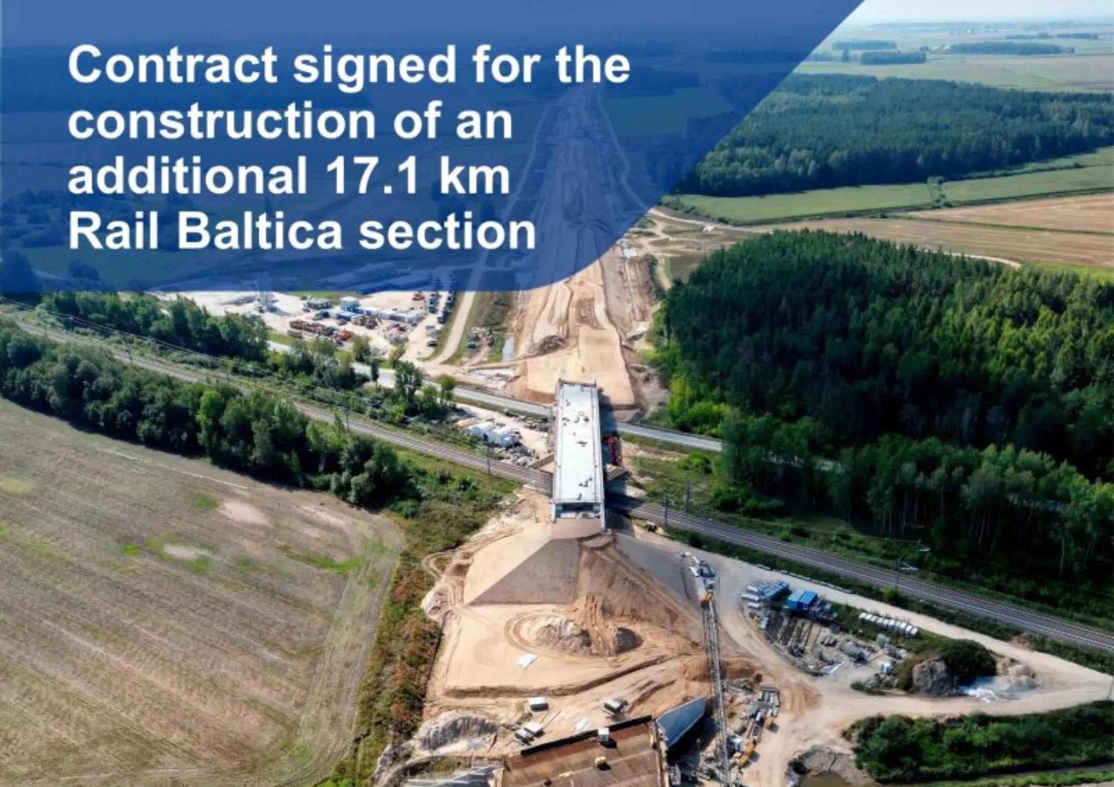 Members News | Eurovia signed the contract for a rail section construction