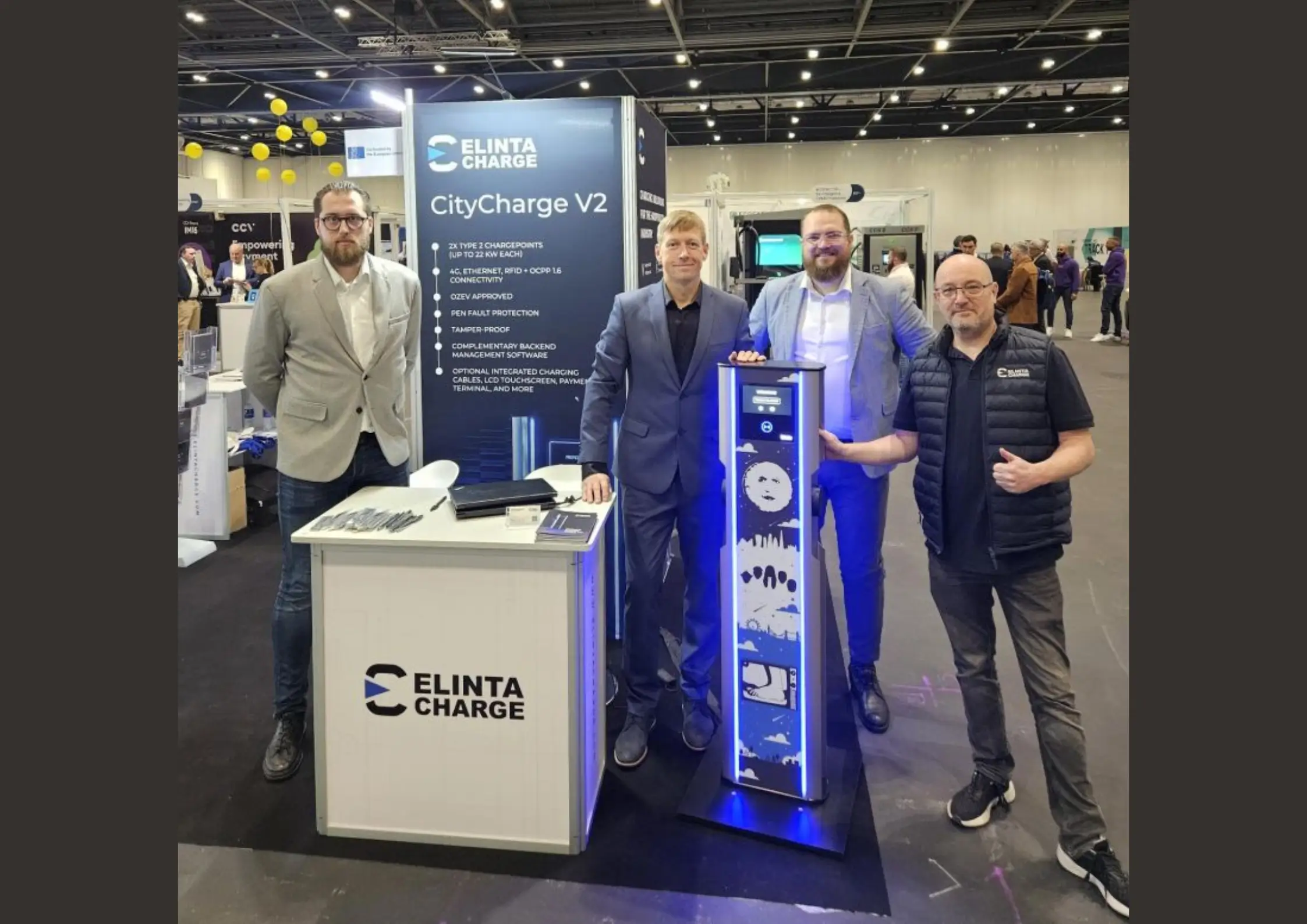 Member News | Elinta Charge at the London EV Show