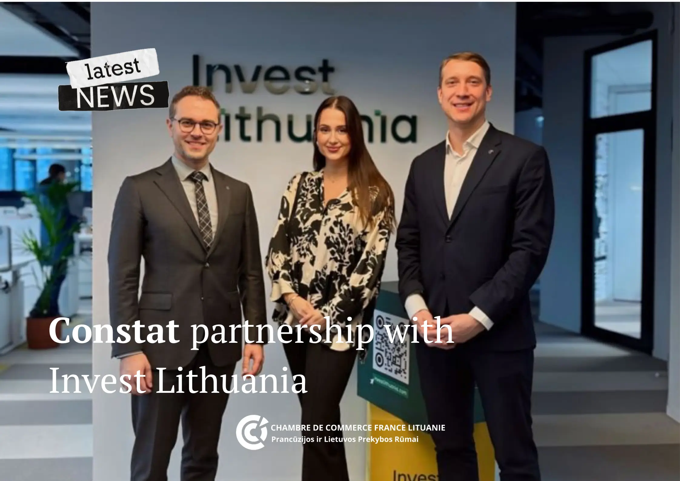 Member News | Constat partnership with Invest Lithuania