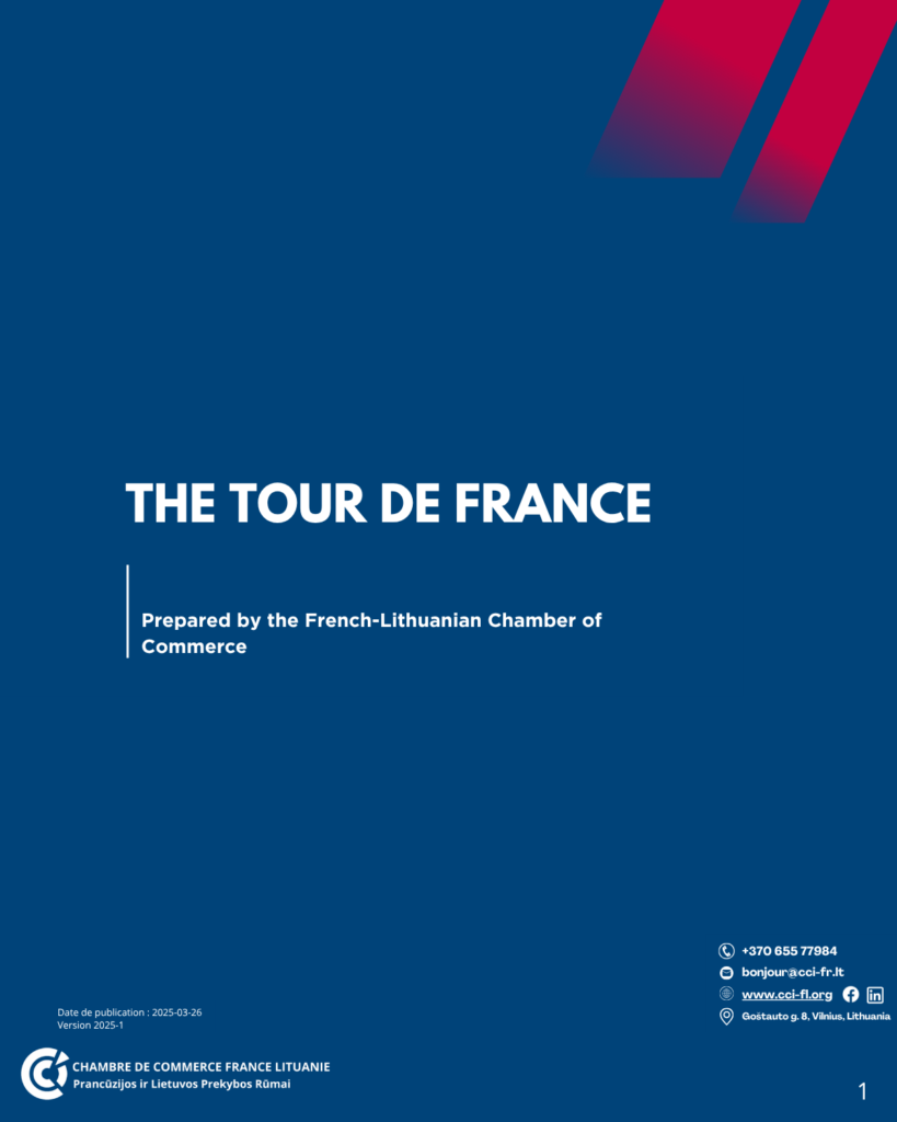 Visual for the page about the Tour de France