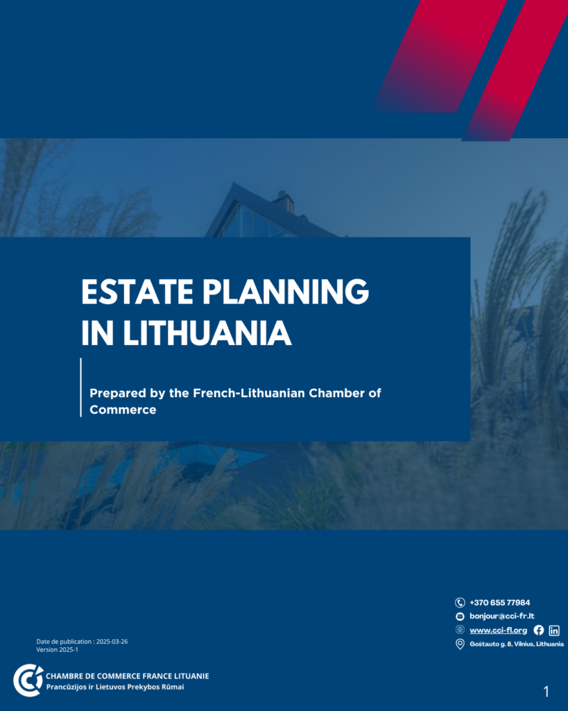 Visual for the page on estate planning in Lithuania