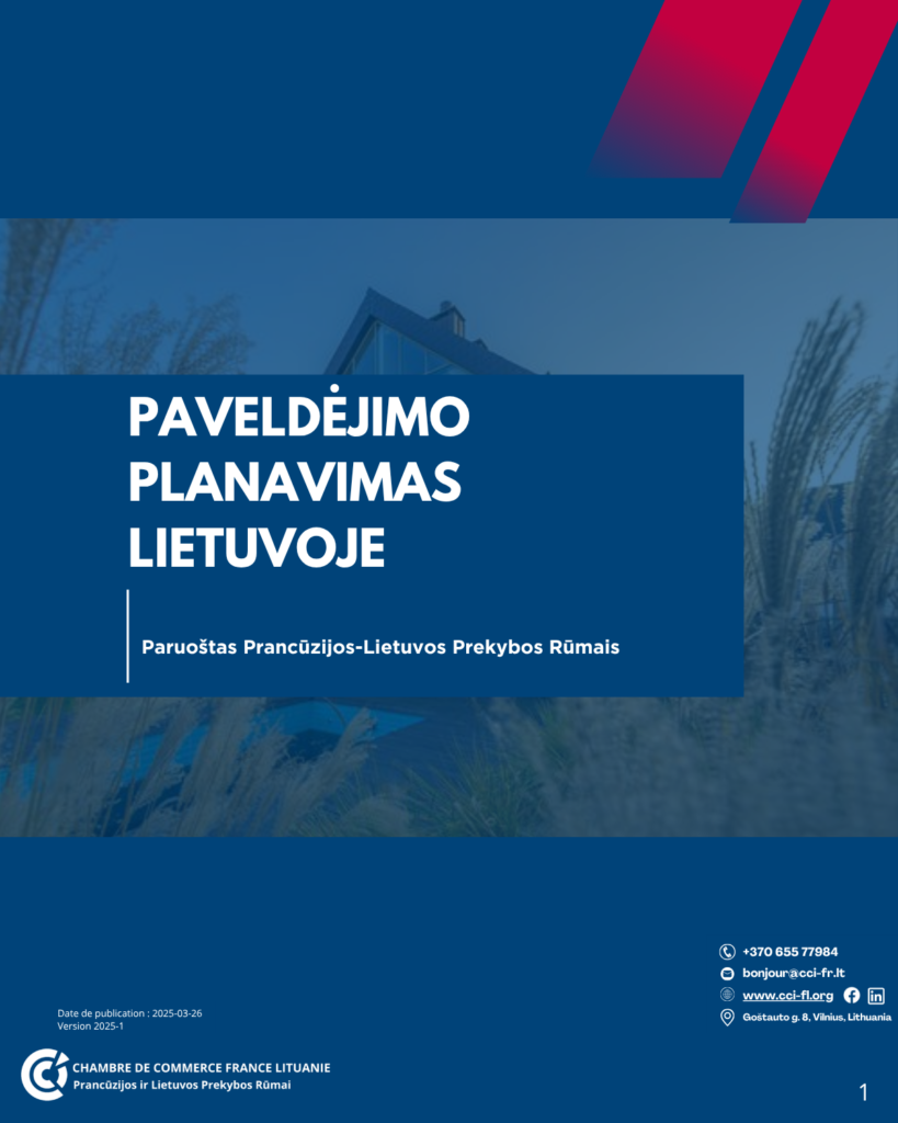 Visual for the page on estate planning in Lithuania