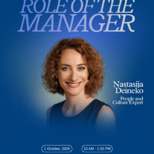 Visual for the Role of the Manager seminar