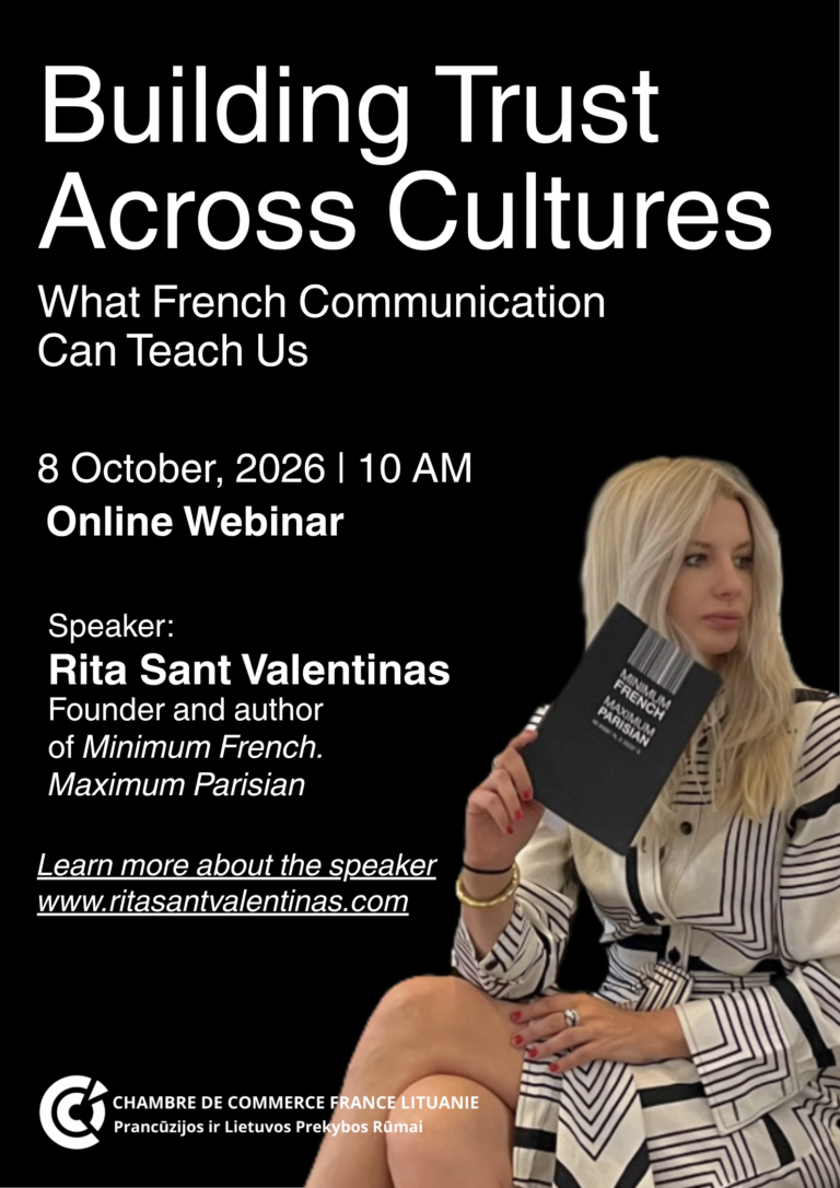 Poster for the webinar Building Trust Across Cultures