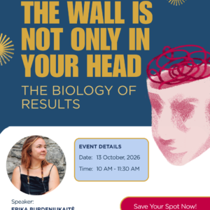 Poster for the workshop The Wall is Not Just in Your Head